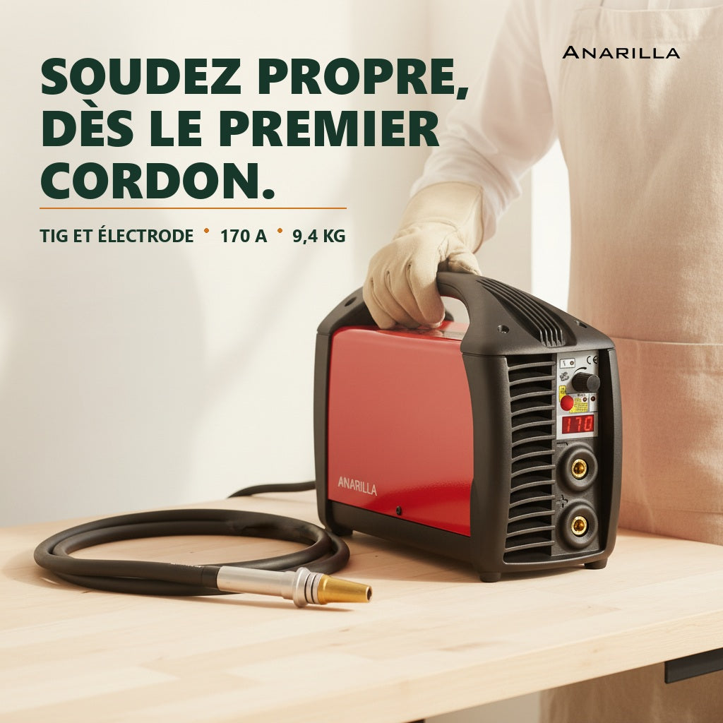 ArcPro™ — Soudez propre, dès le premier cordon.