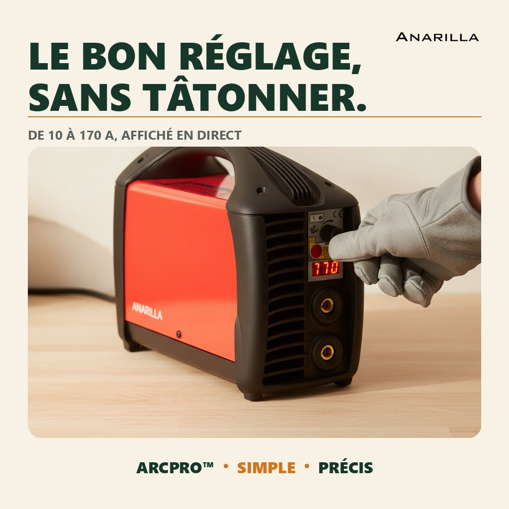 ArcPro™ — Le bon réglage, sans tâtonner.