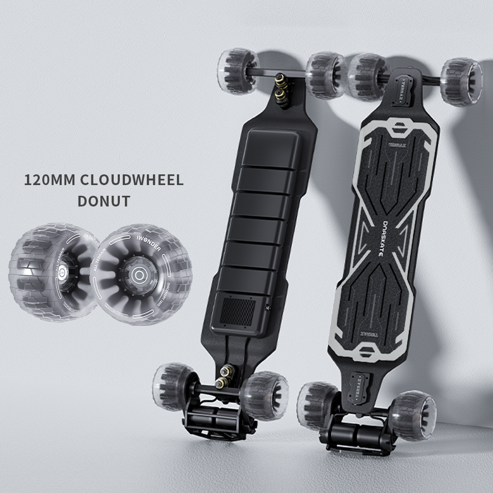 TerraX avec roues Cloudwheel 120 mm