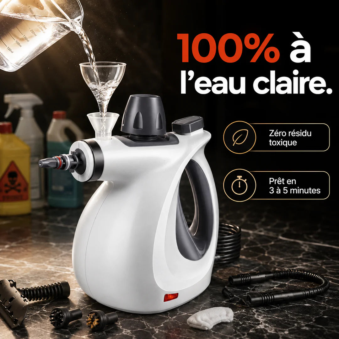 CleanSteam Pro | Chemical-Free Steam Cleaning