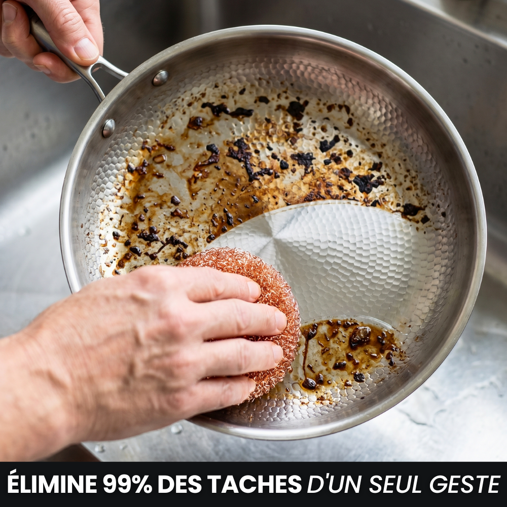 Lot de 2 grattoirs en cuivre Anarilla®