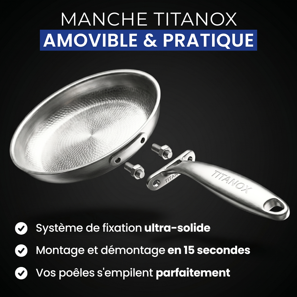 Poêle Anarilla® en titane pur