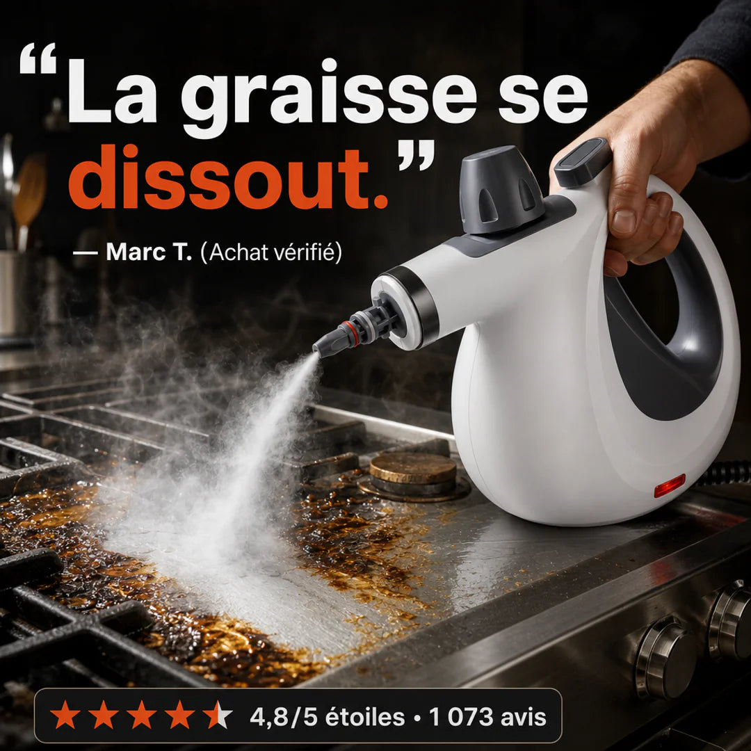 CleanSteam Pro | Chemical-Free Steam Cleaning