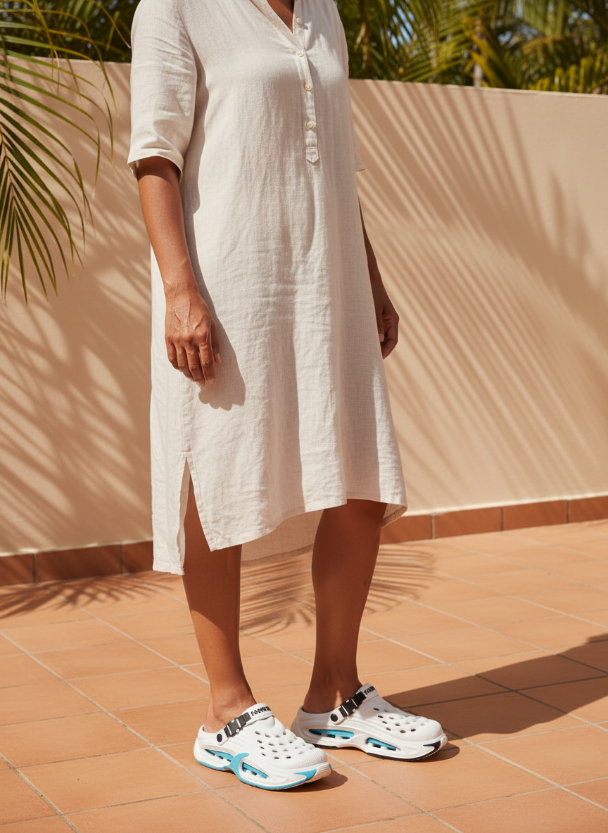 AirStep portés sur une terrasse antillaise