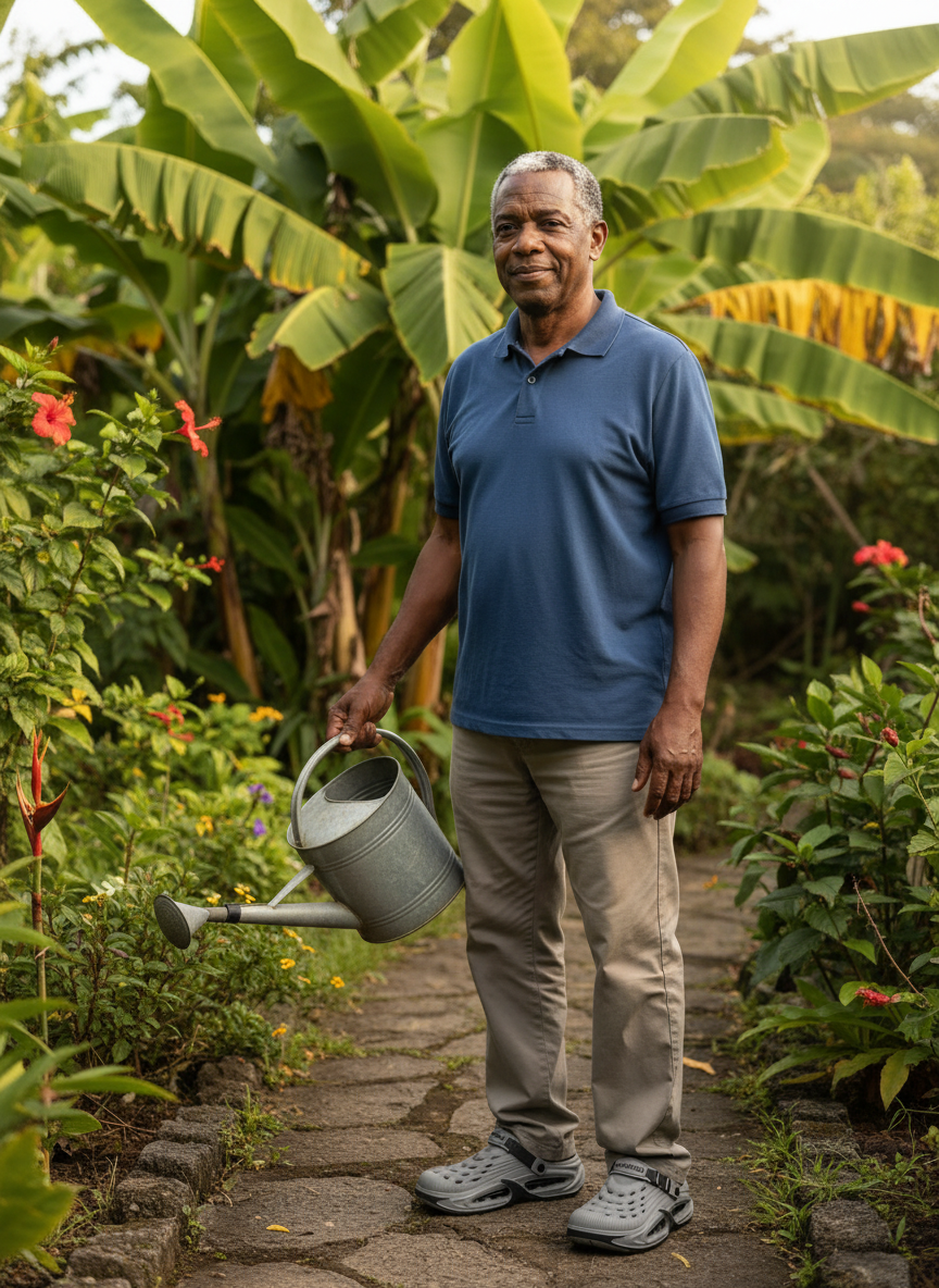 AirStep au jardin à La Réunion