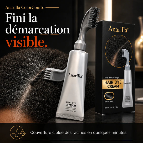 Anarilla ColorComb pour une finition nette des racines