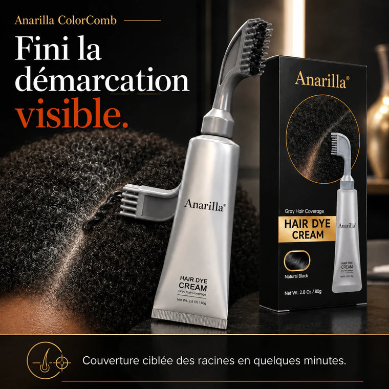 Anarilla ColorComb | Crème colorante avec peigne applicateur