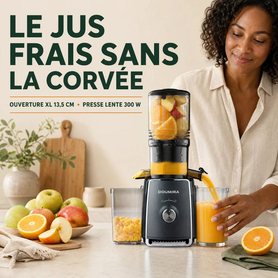 FreshPress™ – Extracteur de jus à presse froide 300 W