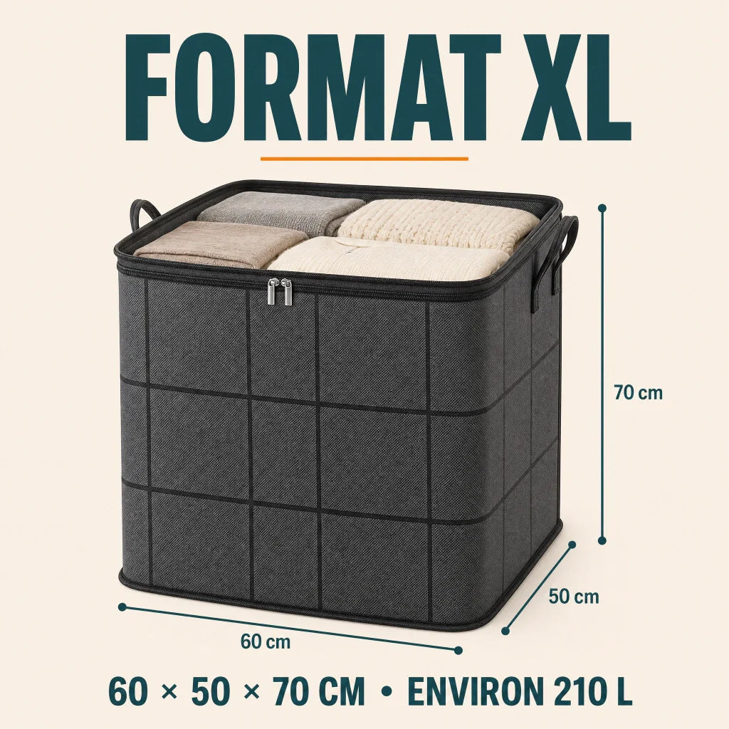 Doumira MaxiCube XL™ – Sac de rangement 210 L