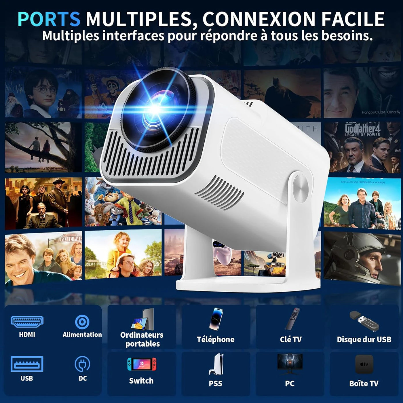 Pack Projecteur + Écran ArenaBeam™