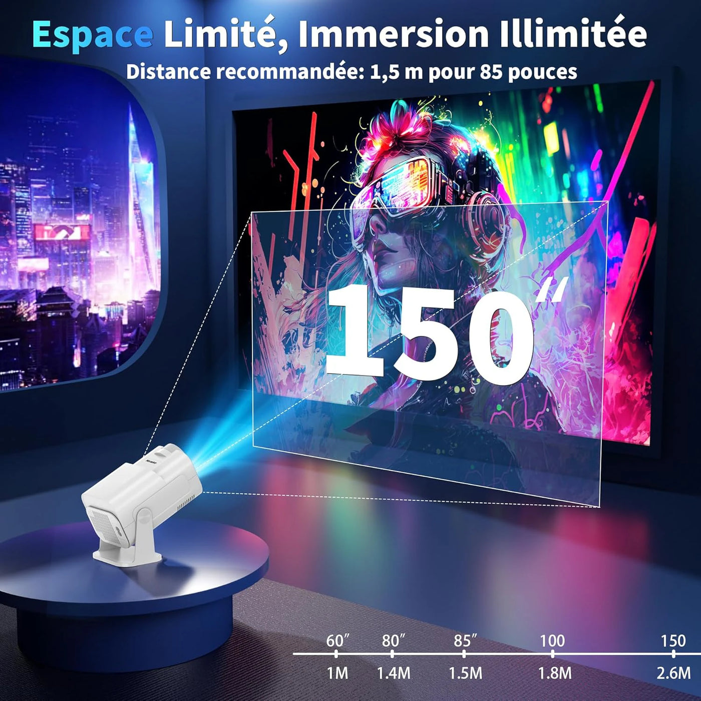 Pack Projecteur + Écran ArenaBeam™