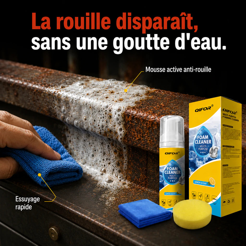 Mousse Nettoyante Anti-Rouille Express – Multi-usage 150 ml