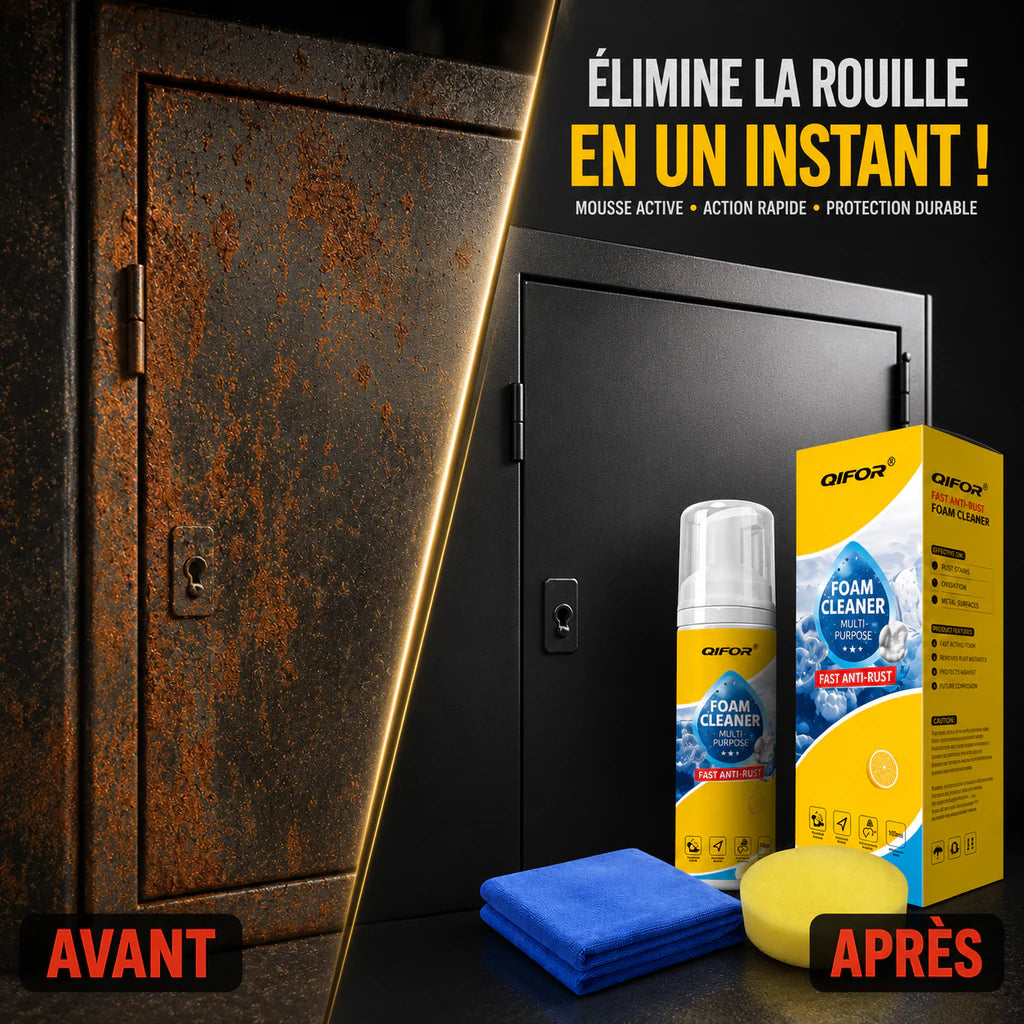 Mousse Nettoyante Anti-Rouille Express – Multi-usage 150 ml