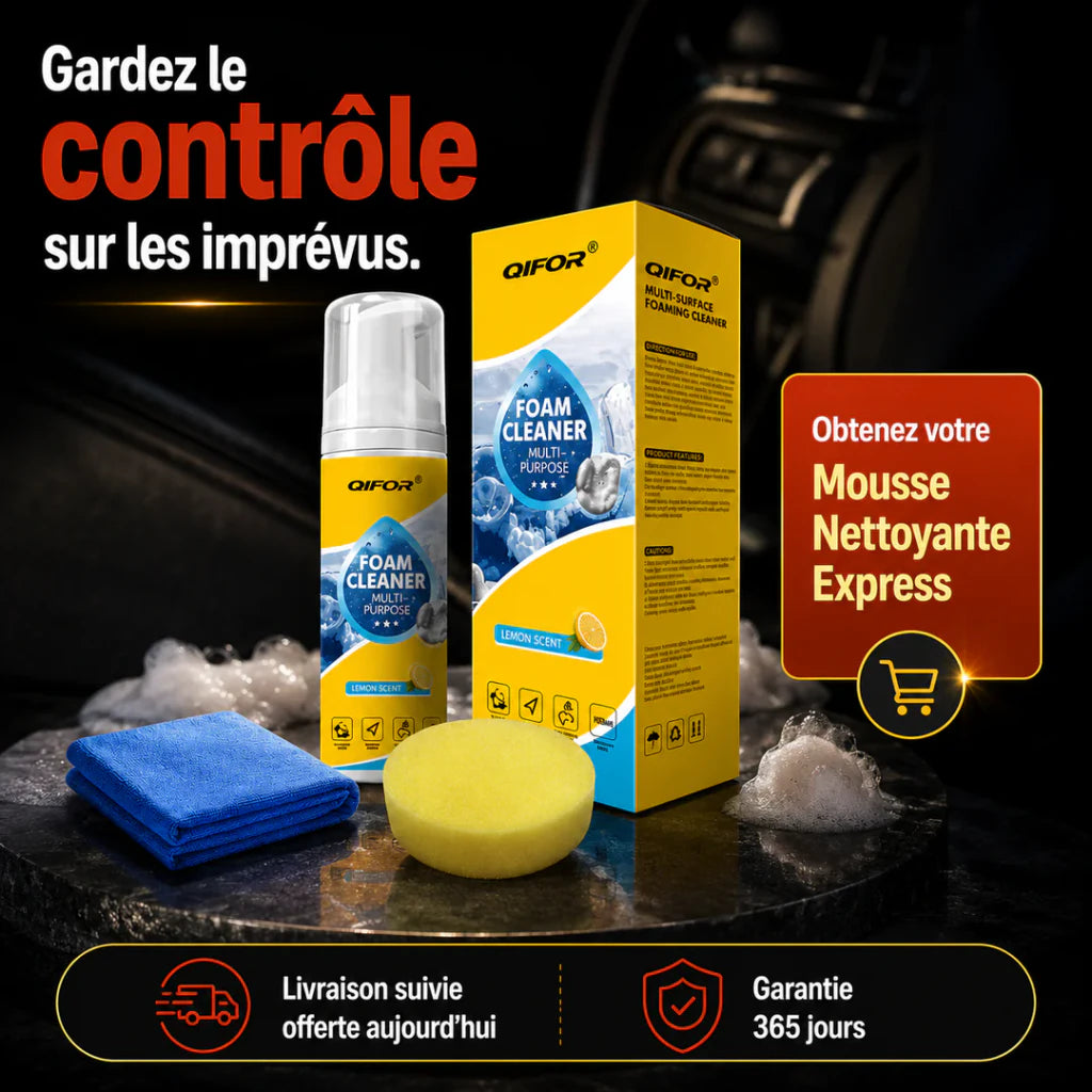 Mousse Nettoyante Express – Multi-usage 150 ml