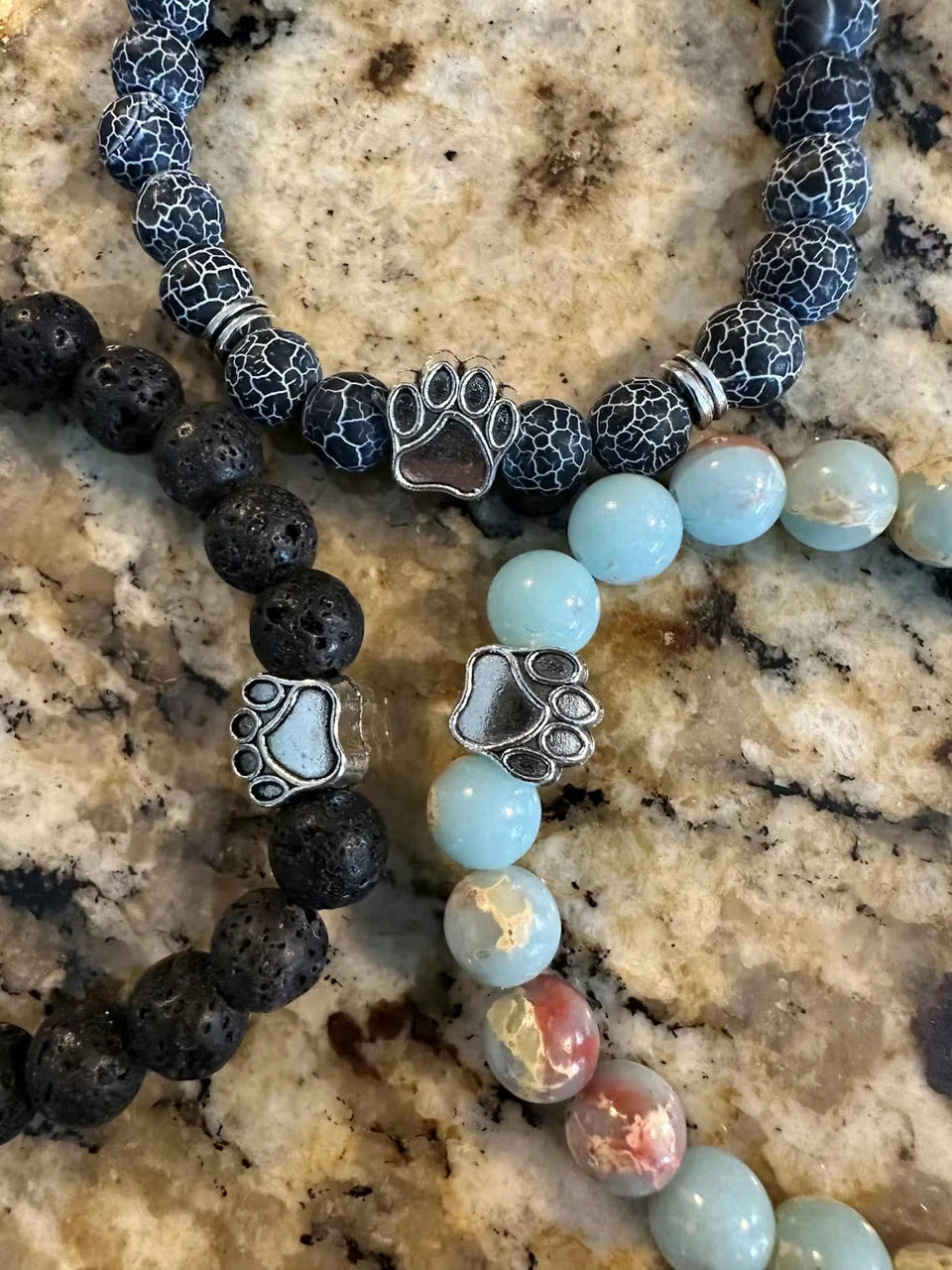 mywoobles bracelets photographed by a customer